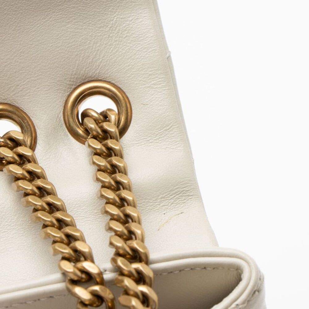 Saint Laurent Matelasse Calfskin Monogram LouLou Chain Small Shoulder Bag - Picture 10 of 15
